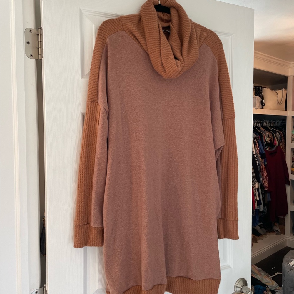 White birch sweater dress